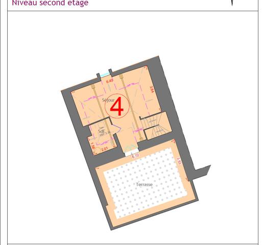 A vendre Étel - Studio 25m² avec grande terrasse vue sur la ria