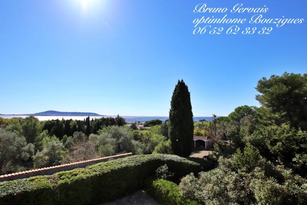 VILLA A VENDRE à BOUZIGUES - 160m² sur 4000m² de terrain