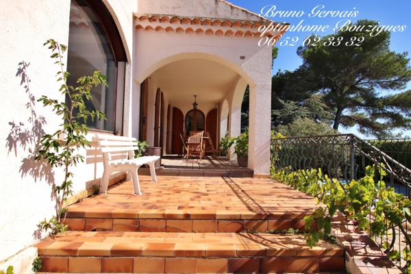 VILLA A VENDRE à BOUZIGUES - 160m² sur 4000m² de terrain