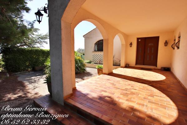 VILLA A VENDRE à BOUZIGUES - 160m² sur 4000m² de terrain