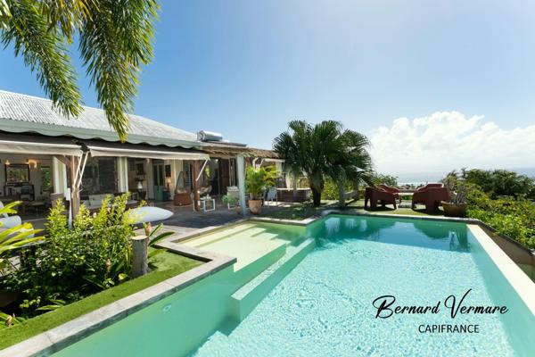 Marie-Galante - Antilles - Propriété d'exception - 8 pièces - 3 suites - 196m² - Vue mer
