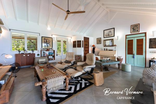 Marie-Galante - Antilles - Propriété d'exception - 8 pièces - 3 suites - 196m² - Vue mer