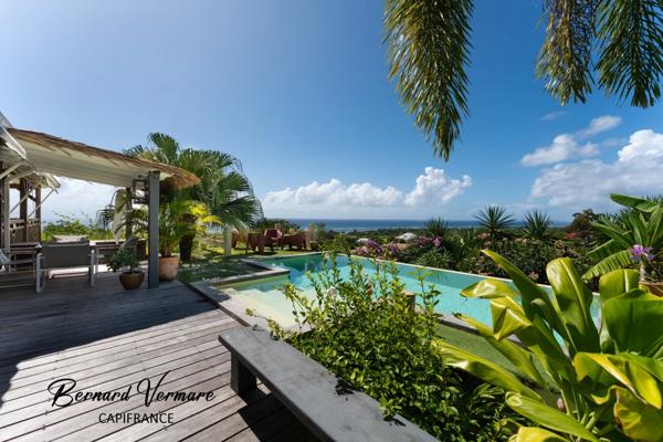 Marie-Galante - Antilles - Propriété d'exception - 8 pièces - 3 suites - 196m² - Vue mer