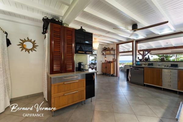 Marie-Galante - Antilles - Propriété d'exception - 8 pièces - 3 suites - 196m² - Vue mer