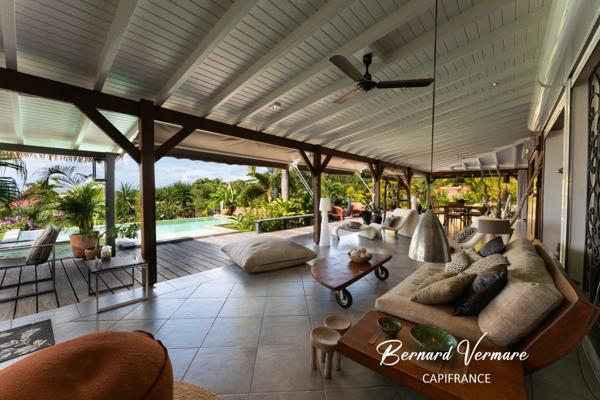 Marie-Galante - Antilles - Propriété d'exception - 8 pièces - 3 suites - 196m² - Vue mer