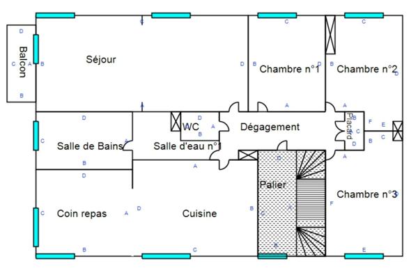 Grand T5 avec jardin et garage