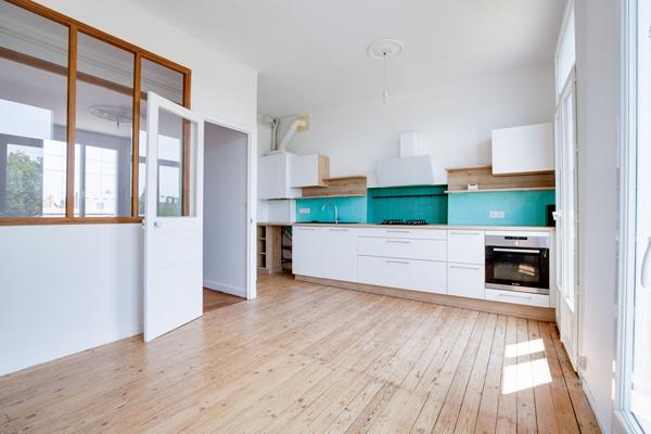 A VENDRE NANTES QUARTIER SAINT-CLEMENT/ERDRE CHARMANT TYPE 3 EN DUPLEX AVEC JARDIN PRIVATIF