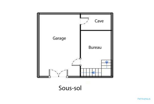 Maison T5 - 3 chambres - Terrain 2302m2 - Piscine - Vue