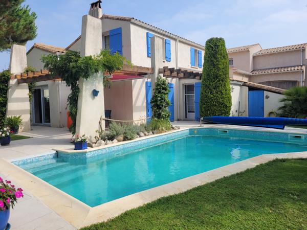 Villa d'architecte avec Piscine T5 bis - LA PALMYRE