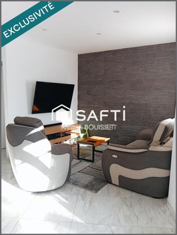 Maison plain pied RT2017, terrasse, jardin vue dégagée sur la chaine des Pyrénées