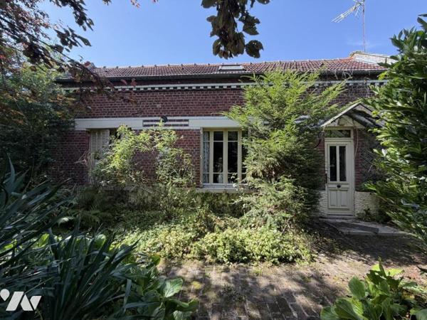 CORBIE - EXCLUSIVITE - LONGERE EN BRIQUES A RENOVER - MAGNIFIQUE JARDIN DE 4200 m² - ACCES RIVIERE