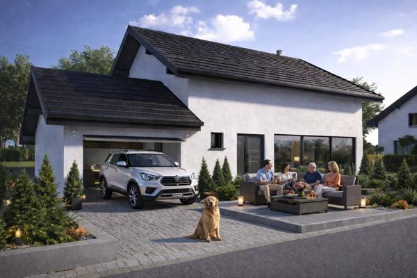 Saint-Germain-sur-Rhône (74910) St Germain sur Rhone villa individuelle T5 - 429 900€