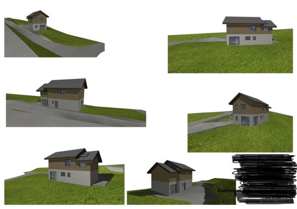 Terrain à vendre SAINT JEAN D'ARVEY (73) avec PC accordé -