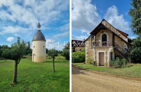 Élégante demeure de caractère avec dépendances et parc de 9,5 ha dans la Sarthe