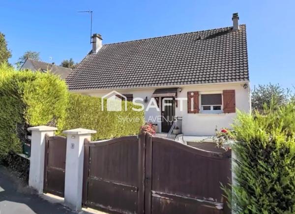EXCLUSIF A CROUY 02, AUX PORTES DE SOISSONS, MAISON DE PLAIN PIED 82 M2 AVEC SOUS-SOL TOTAL ET TERRAIN DE 520 M2.