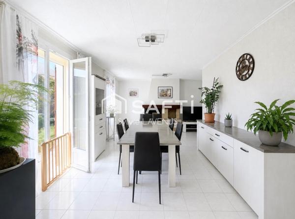 EXCLUSIF A CROUY 02, AUX PORTES DE SOISSONS, MAISON DE PLAIN PIED 82 M2 AVEC SOUS-SOL TOTAL ET TERRAIN DE 520 M2.