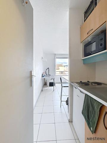STUDIO MEUBLÉ ET LOUÉ DE 19 m2 DANS UNE RÉSIDENCE SÉCURISÉE !