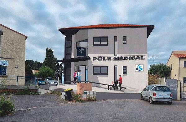 A VENDRE TERRAIN POLE MEDICAL