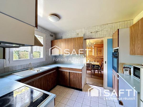 Pavillon familial 7 pièces – modèle recherché, fort potentiel après travaux !