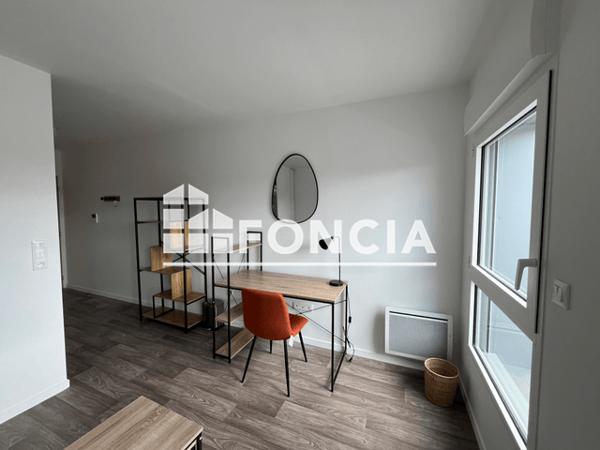 Location Studio meublé 19.6 m² - Le Mans 72000