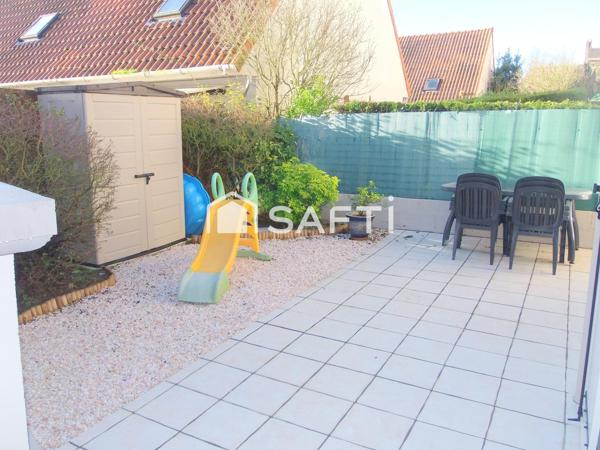 Maison semi individuelle jardin garage