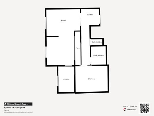 Appartement 2 pièces 52 m2