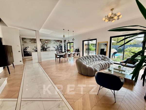 Maison contemporaine haut de gamme de 2021 -7 chambres, piscine, jardin