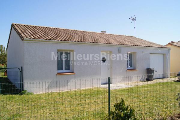 Maison de Plein-pied - PMR - 2 CHAMBRES - en lotissement - LA ROCHE SUR YON coté Nord