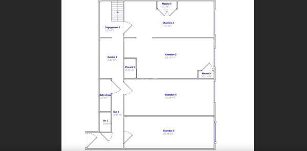 Appartement canut T6 - Duplex - Comme une maison de ville - Grande cave