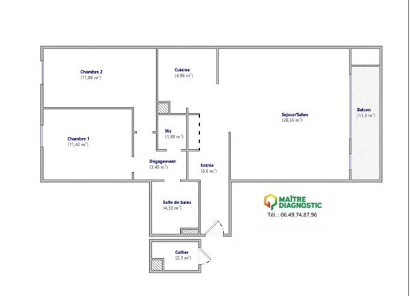 Location appartement 3 pièces 73 m² Asnières-sur-Seine