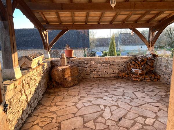 Authentique corps de ferme quercynois avec vue Cambes