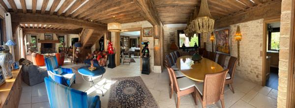 Superbe maison Normande en colombages de 240 m² , aux portes de Deauville -très bon standing