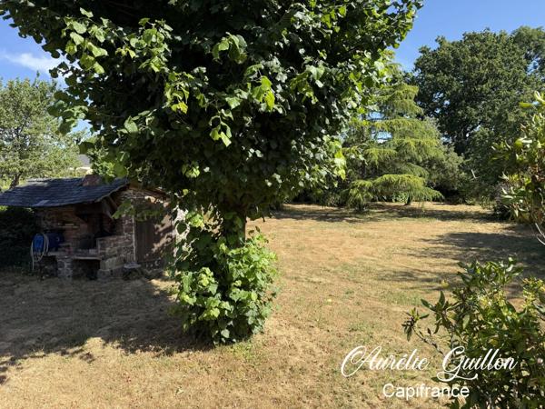 Maison familiale 129 m² – 4 chambres – Garage – Terrain arboré de 4 168 m² – Mauron