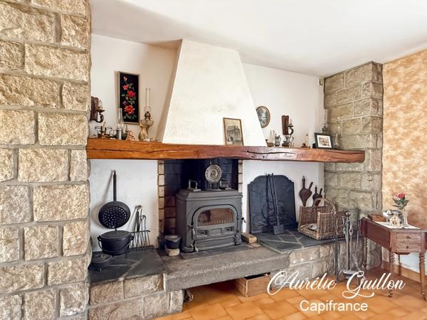 Maison familiale 129 m² – 4 chambres – Garage – Terrain arboré de 4 168 m² – Mauron