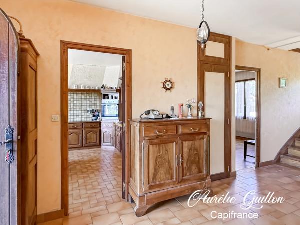 Maison familiale 129 m² – 4 chambres – Garage – Terrain arboré de 4 168 m² – Mauron