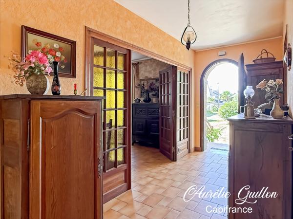 Maison familiale 129 m² – 4 chambres – Garage – Terrain arboré de 4 168 m² – Mauron