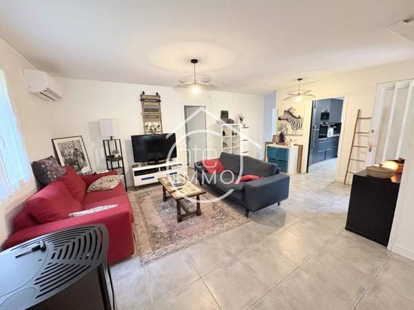 LAMONZIE SAINT MARTIN : Charmante maison 5 pièces de 113m² avec jardin et chalet