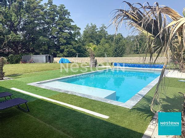 Feurs, proche du centre ville et des commodités, belle villa 4 chambres de 131 m2 habitables sur terrain de 2648 m2