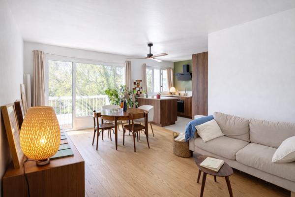 Appartement T4 rénové • Lumineux • Balcon • 3 chambres • À pied de l’hypercentre d’Annecy