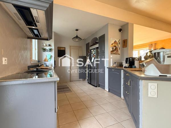 Maison 187m2 parcelle 1700m2