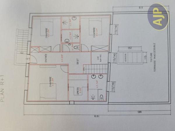 Vente maison Bordeaux : 495 000 € - AJP Immobilier Bordeaux Saint-Augustin