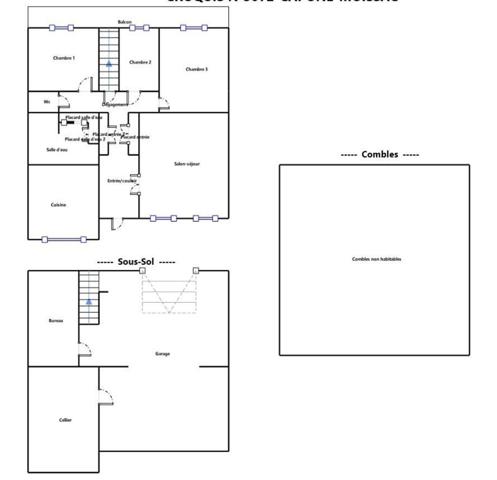 Maison 5 pièces de 130 m² à Moissac (82200)