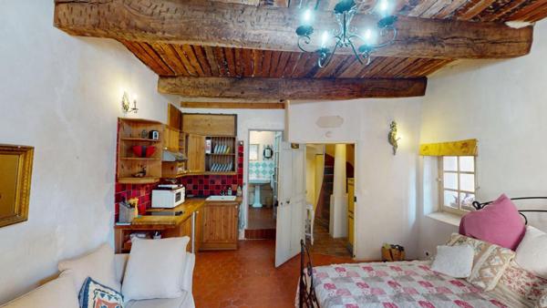 FLAYOSC CENTRE VILLAGE MAISON DU XVIIe, TERRASSE TROPEZIENNE