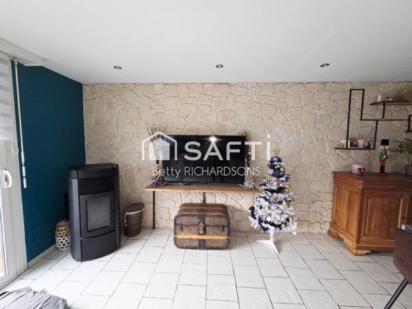 PLEIN PIED individuel avec sous sol, grand jardin