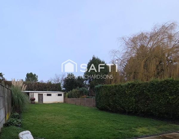 PLEIN PIED individuel avec sous sol, grand jardin