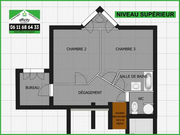 Appartement 4 pièces - 84 m²