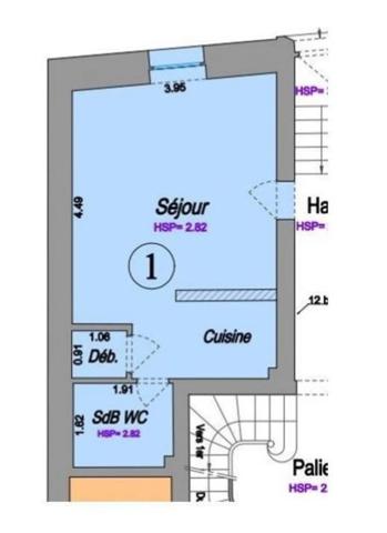 Bordeaux Bastide – Studio 25m2 à rénover
