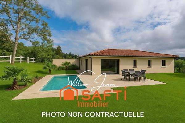 Belle maison récente de plain pied, idéale famille