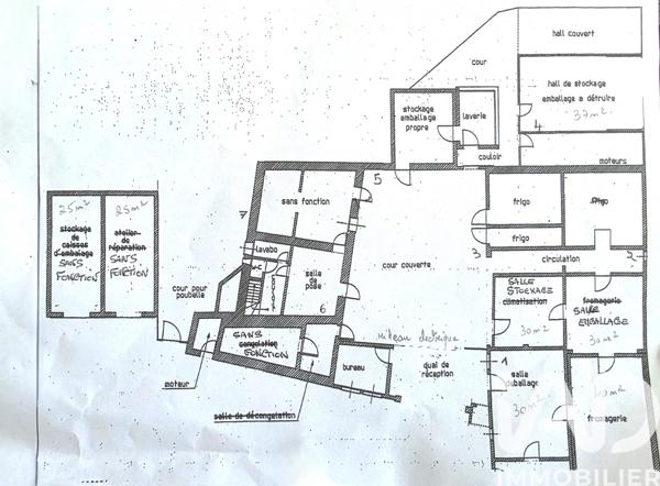 Murs commerciaux  à vendre 400 m² Santranges
