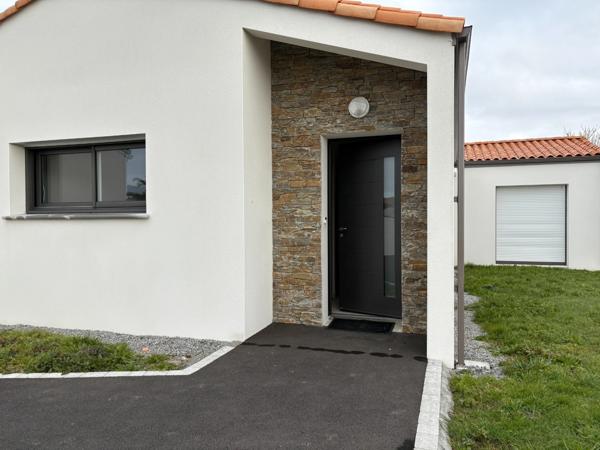 Maison neuve de Plain Pied, 3 chambres, 2 salles d'eau, Secteur Terre Fort Saint Hilaire de Riez
